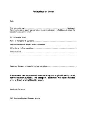 30 printable authorization letter sample forms and templates letter giving permission to act on my behalf beautiful 10 sample 29 Printable Authorization Letter Sample Forms and Templates - Fillable Samples in PDF, Word to ...