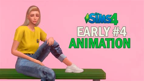 Sims 4 Animations Download Early Pack 4 Sitting And Lying