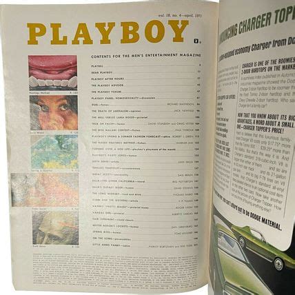 Playbabe Magazine April 1971 Playmate Chris Cranston On EBid United