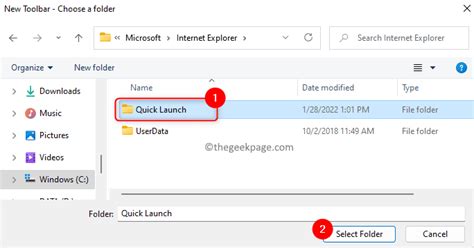 How To Add Quick Launch Toolbar To Taskbar In Windows 11