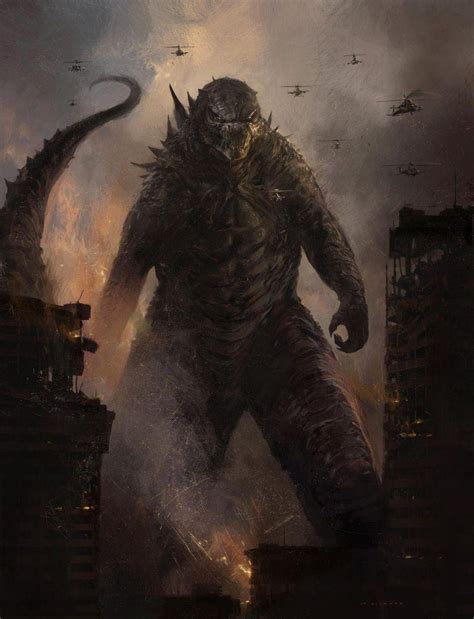 Godizllakotm 2019 Kaiju Concept Art All Godzilla Monsters Dark Porn