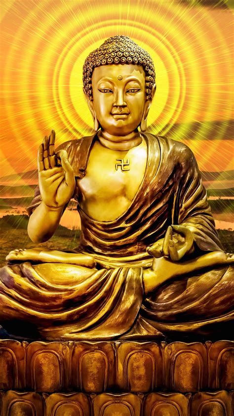 Gold Buddha Statue Backiee