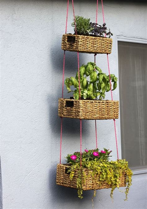 Hanging Baskets Small Space Gardening Diys Popsugar Home Photo 8