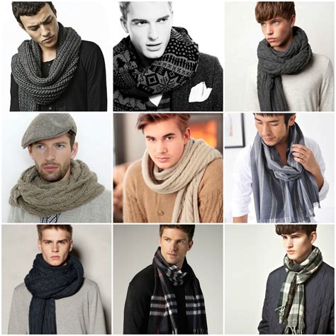Consejos de moda: formas de ponerse una bufanda (Hombres ...