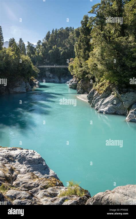 Bridge At Hokitika Gorge Hi Res Stock Photography And Images Alamy