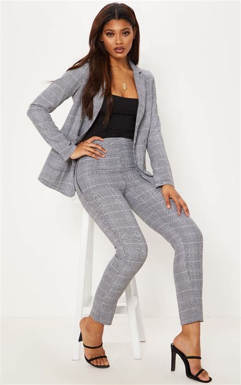Suits For Women Womens Pants Suits Prettylittlething Usa Office