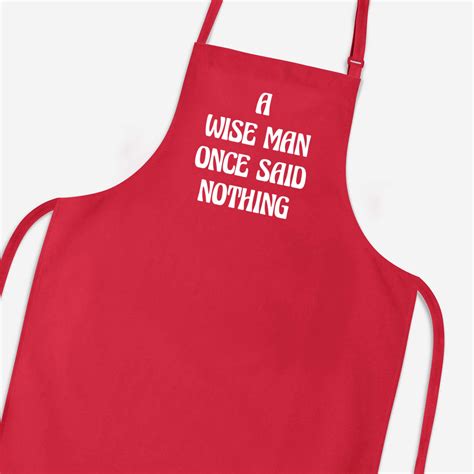 a wise man apron novelty aprons slightly disturbed