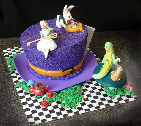 Eat Me Alice In Wonderland Cakes Tea Party Cake