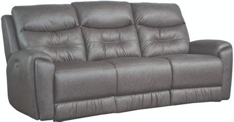 Southern Motion™ Point Break Triple Power Reclining Sofa With Drop Down Tray Table Mel Hanks