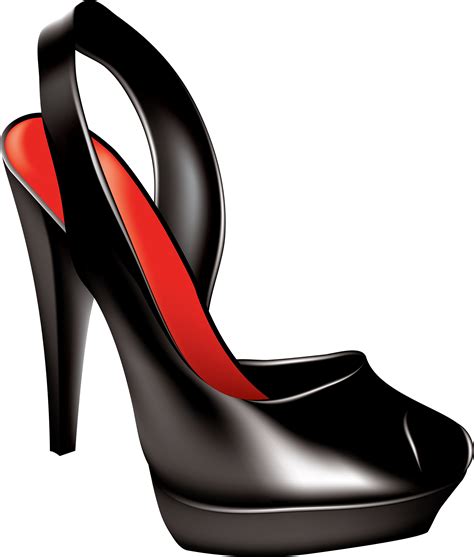 Black Women Shoe Png Image Women Shoes Shoes Heels