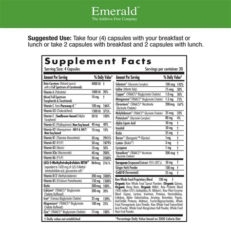 Mua Emerald Labs Prenatal Clinical Multi Clinical 4 Daily With