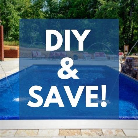 Once you start building your pool, you can drag parts of your pool to reposition. Build Your Own Swimming Pool & Save Money | Swimming pool ...