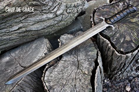 Handcrafted Fof Coup De Grace Full Tang Sword
