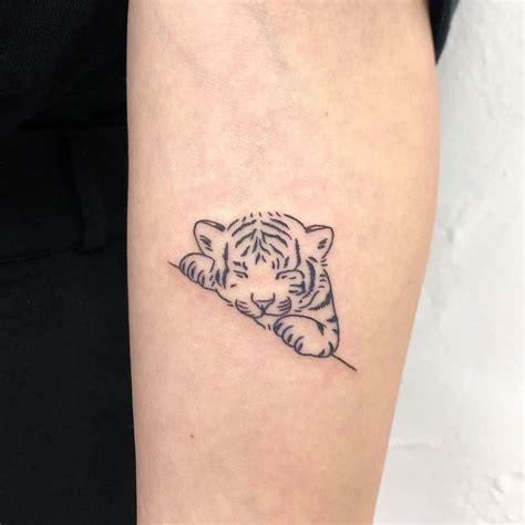 Top 169 Cute Tiger Cub Tattoo