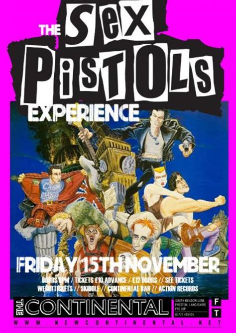The Sex Pistols Experience The Continental Preston 8pm 151119