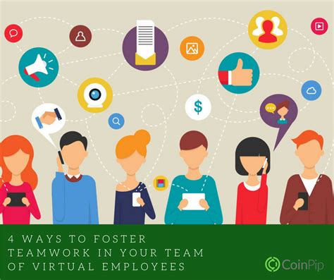 4 Ways to Foster Teamwork in Your Team of Virtual Employees | CoinPip Blog