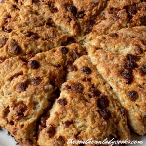 Delicious Cinnamon Scones The Southern Lady Cooks