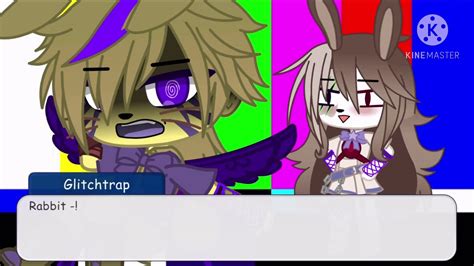 Can Glitchtrap Speak Bunny Language Fnaf Gacha Club Vanny X