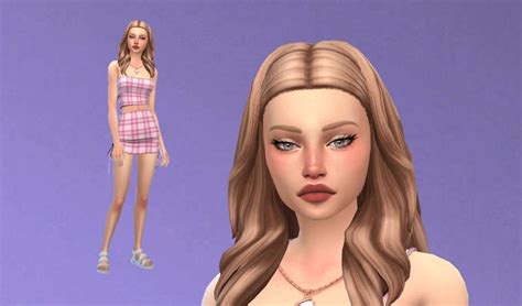 Pin On The Sims 4 Lookbook Maxis Match Emma