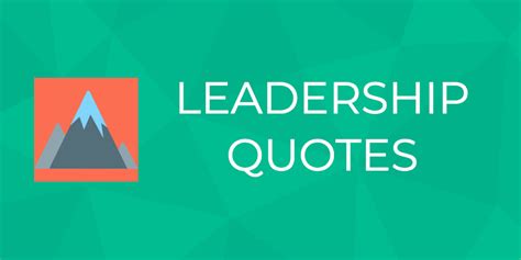 They fail very badly in the race of life while facing any problems. Need Leadership Quotes For Inspiration? We Found All The ...