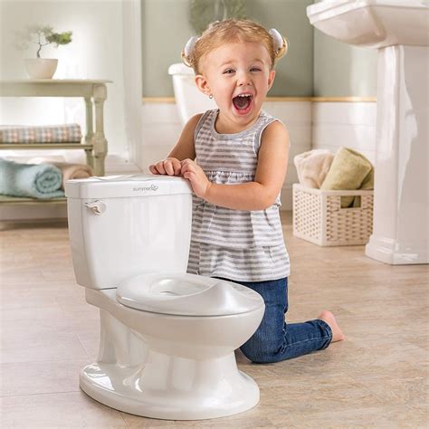 Summer My Size Potty Train And Transition White Realistic Potty