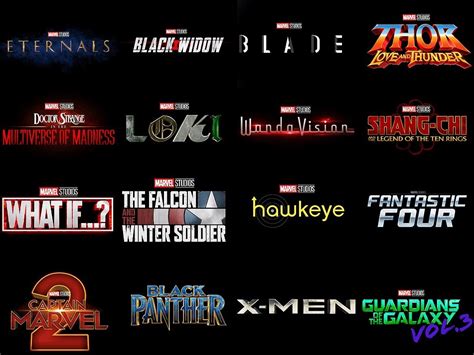 Liste De Tous Les Marvel Dans L'ordre - Marvel dévoile le calendrier de la phase 4 du MCU