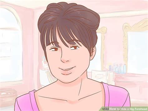 3 Ways To Hide A Big Forehead Wikihow