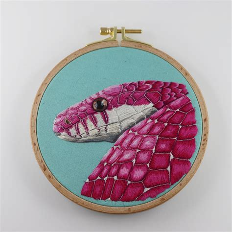 Snake! : Embroidery