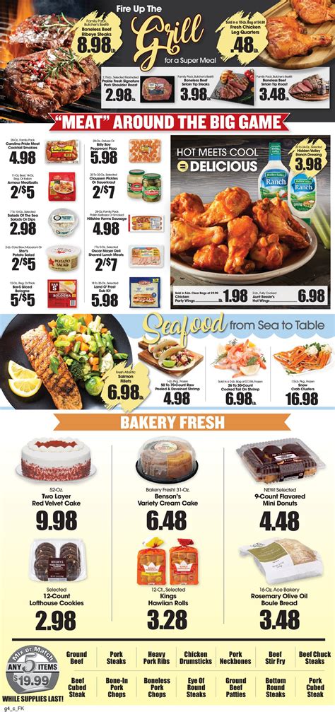 This week food king ad best deals, shopping coupons and grocery discounts. Food King Ad Circular - 02/03 - 02/09/2021 (Page 4) | Rabato