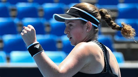 Gippsland Trophy Tennis Jelena Ostapenko Battles Back Against Italy S Sara Errani To Go