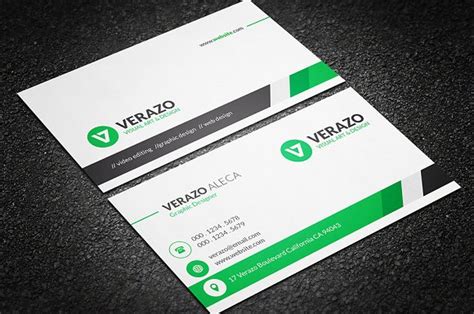 Clean Professional Business Card ~ Business Card Templates ~ Creative Market