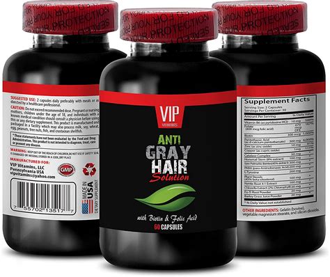 Folic Acid Supplement Gray Hair Solution Gray Hair