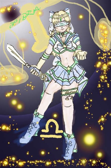 Sailor Zodiac Libra Colored By Goddess Of The Moon1 On Deviantart