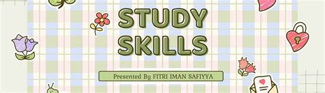 Study Skill Ued 102 Introduction By Imansafiyya Jan 2024 Medium