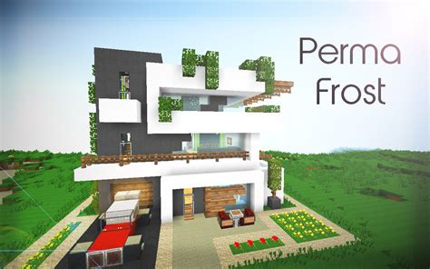 Perma Frost - Modern Minecraft House | Minecraft modern, Modern minecraft houses, Cool modern ...