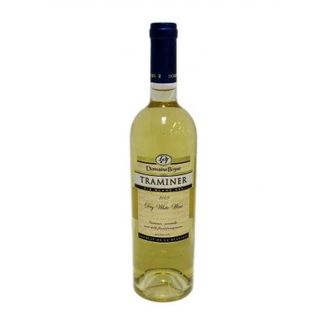 Вино Domaine Boyar Траминер Бяло 750ml