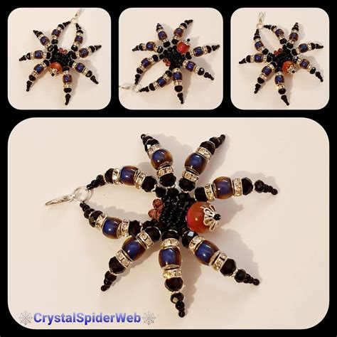Beautiful Beaded Spider Wire Jewelry Designs Mood Bead Beaded Spiders
