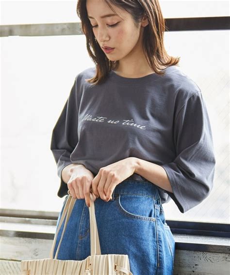 Honeys（ハニーズ）の「ロゴプリントチュニック（tシャツ カットソー）」 Wear