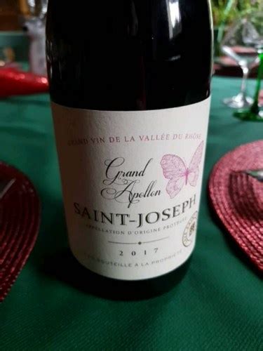 2017 Cave Saint Désirat Grand Apollon Saint Joseph Vivino US