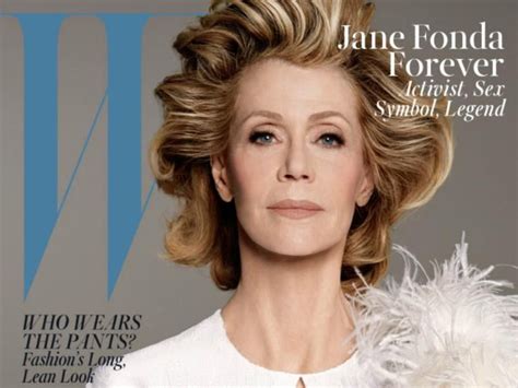 Jane Fonda Covers W Magazine