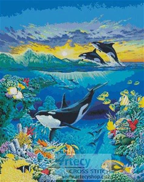 Living Ocean Cross Stitch Pattern by Tereena Clarke ...