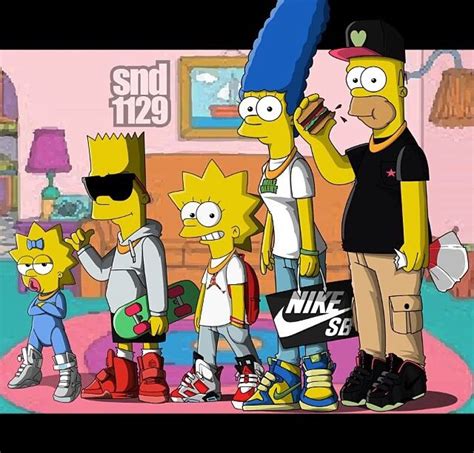 Simpsons In Fresh Kicks Art Work Pinterest Fresh