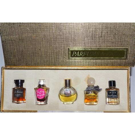 Parfums De Paris Mini Set Frascos De Perfume Perfume Botella De Perfume