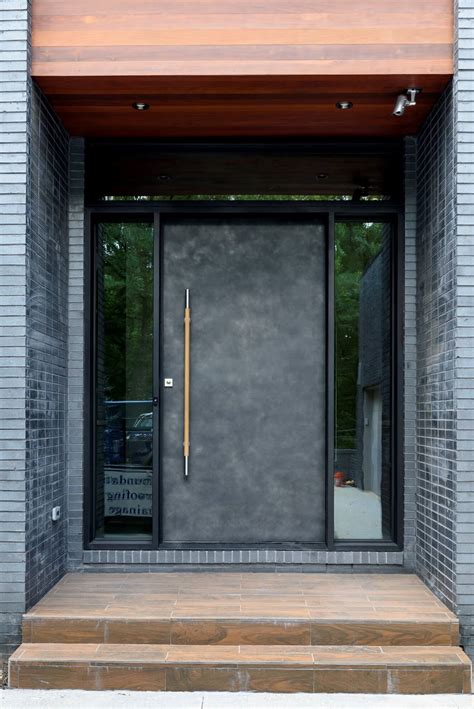 Custom Modern Pivot Door Installation In Atlanta
