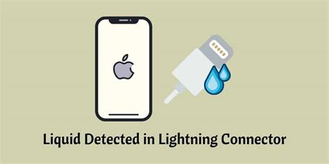 Liquid Detected In Lightning Connector On Iphone Fixed