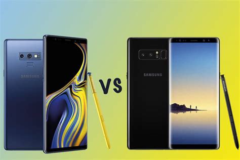 Samsung Galaxy Note 9 Vs Note 8 Whats The Difference