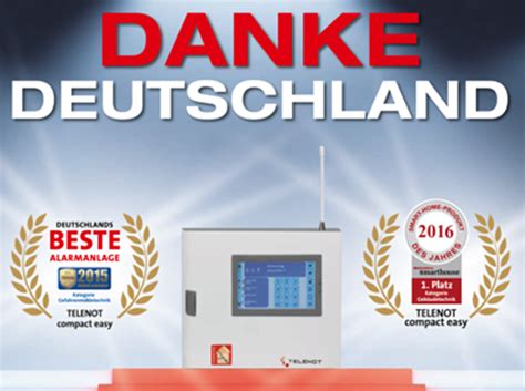 Hat bis zum ausbau funktioniert! Beste Alarmanlage Deutschlands - Telenot - RUTTE ...
