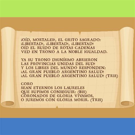 Himno Nacional Argentino Chubut Educa · Portal De Contenidos Educativos