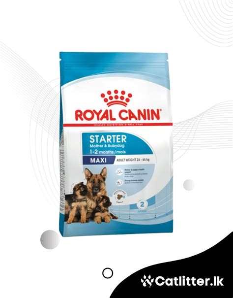 Royal Canin Maxi Starter Mother Baby Dog Food Catlitterlk