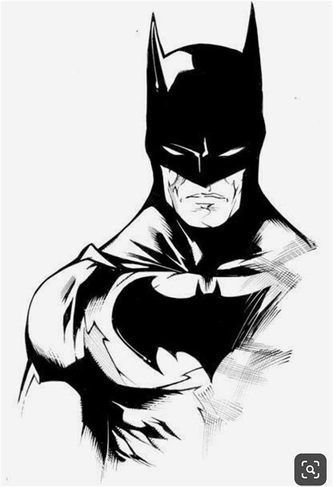 Batman Symbol Pencil Sketch